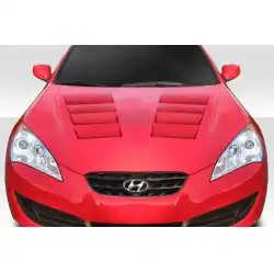 2010-2012 Hyundai Genesis Coupe 2DR Circuit Hood - 1 Piece image - 1