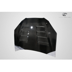 2010-2012 Hyundai Genesis Coupe 2DR Carbon Creations Circuit Hood - 1 Piece image - 6