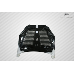 2010-2012 Hyundai Genesis Coupe 2DR Carbon Creations Circuit Hood - 1 Piece image - 7