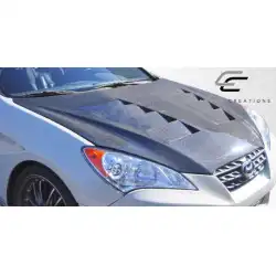2010-2012 Hyundai Genesis Circuit Carbon Fiber Hood image - 7