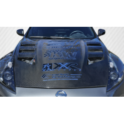 2009-2020 Nissan 370Z Z34 Carbon Creations Circuit Hood - 1 Piece image - 1