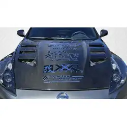 2009-2020 Nissan 370Z Circuit Carbon Fiber Hood image - 2