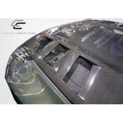 2009-2020 Nissan 370Z Z34 Carbon Creations Circuit Hood - 1 Piece image - 4