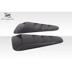 2010-2014 Ford Mustang Circuit Window Scoop Louvers - 2 Piece image - 4