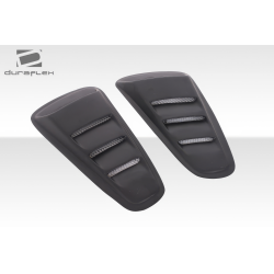 2010-2014 Ford Mustang Duraflex Circuit Window Scoop Louvers - 2 Piece image - 7