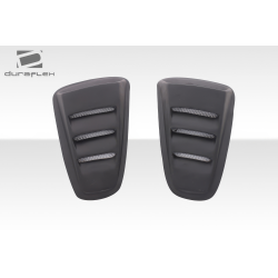 2010-2014 Ford Mustang Duraflex Circuit Window Scoop Louvers - 2 Piece image - 8