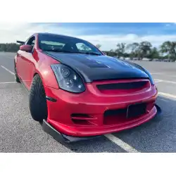 2003-2007 Infiniti G Coupe G35 Dritech TS-1 Hood - 1 Piece image - 6