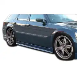 2005-2010 Dodge Magnum Chrysler 300 300C Quantum Side Skirts Rocker Panels - 2 Piece image - 3