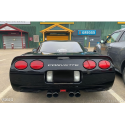 1997-2004 Chevrolet Corvette C5 Carbon Creations S-Design Wing Trunk Lid Spoiler - 1 Piece image - 2
