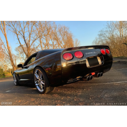 1997-2004 Chevrolet Corvette C5 Carbon Creations S-Design Wing Trunk Lid Spoiler - 1 Piece image - 3