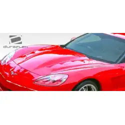 2005-2013 Chevrolet Corvette C6 H-Design Hood - 1 Piece image - 5