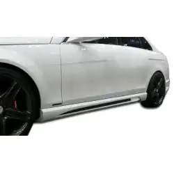 2008-2014 Mercedes C Class W-1 Side Skirts image - 2