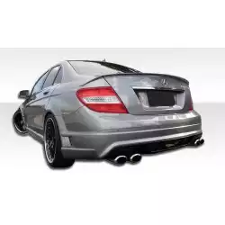 2008-2014 Mercedes C Class W204 W-1 Rear Bumper - 1 Piece image - 3