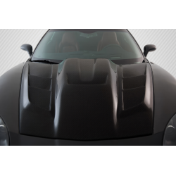 2005-2013 Chevrolet Corvette C6 Carbon Creations Dritech ZR Edition 2 Hood - 1 Piece image - 1