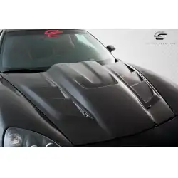2005-2013 Chevrolet Corvette ZR Edition 2 Carbon Fiber Hood image - 4