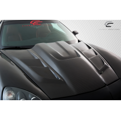 2005-2013 Chevrolet Corvette C6 Carbon Creations Dritech ZR Edition 2 Hood - 1 Piece image - 2