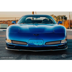 1997-2004 Chevrolet Corvette C5 Carbon Creations C5R Front Under Spoiler Air Dam Lip Splitter - 1 Piece image - 4