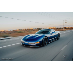 1997-2004 Chevrolet Corvette C5 Carbon Creations C5R Front Under Spoiler Air Dam Lip Splitter - 1 Piece image - 3