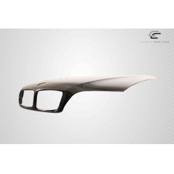 2002-2005 BMW 3 Series E46 4DR Carbon Creations OEM Look Hood - 1 Piece image - 5