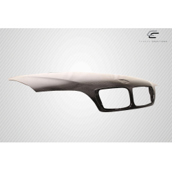 2002-2005 BMW 3 Series E46 4DR Carbon Creations OEM Look Hood - 1 Piece image - 8