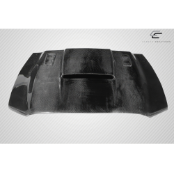 2013-2014 Ford Mustang / 2010-2014 Mustang GT500 Carbon Creations CVX Hood - 1 Piece image - 5