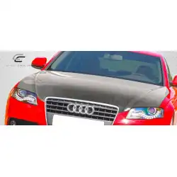 2006-2008 Audi A4 OEM Look Carbon Fiber Hood image - 6