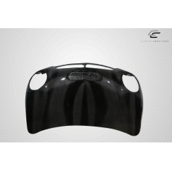 2002-2006 Mini Cooper / Cooper S R50 R53 2005-2008 Cooper convertible R52 Carbon Creations OEM Look Hood - 1 Piece image - 3
