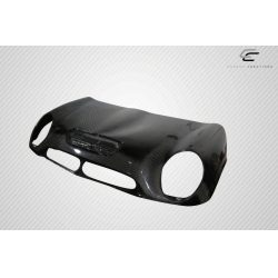 2002-2006 Mini Cooper / Cooper S R50 R53 2005-2008 Cooper convertible R52 Carbon Creations OEM Look Hood - 1 Piece image - 8