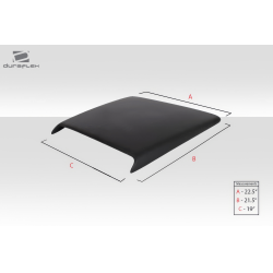 Universal Duraflex Ram Air Scoop 1 - 1 Piece image - 6