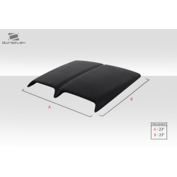 Universal Duraflex Ram Air Scoop 2 - 1 Piece image - 5