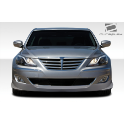 2009-2014 Hyundai Genesis 4DR Duraflex Executive Front Lip Under Spoiler Air Dam - 1 Piece image - 3