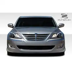 2009-2014 Hyundai Genesis 4DR Executive Front Lip Under Spoiler Air Dam - 1 Piece image - 7