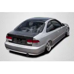 1996-2000 Honda Civic OEM Look Carbon Fiber Trunk image - 2