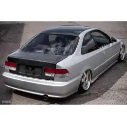 1996-2000 Honda Civic OEM Look Carbon Fiber Trunk image - 4