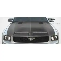 2005-2009 Ford Mustang GT500 Carbon Fiber Hood image - 4