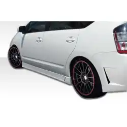 2004-2009 Toyota Prius B-2 Side Skirts Rocker Panels - 2 Piece image - 4