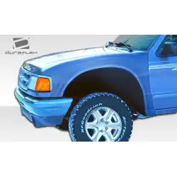 1993-1997 Ford Ranger 4.5" Off Road Bulge Front Fenders - 2 Piece image - 5