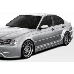 1999-2005 BMW 3 Series E46 4DR I-Design Wide Body Side Skirts Rocker Panels - 2 Piece image - 1