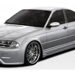 1999-2005 BMW 3 Series E46 4DR I-Design Wide Body Front Fender Flares - 2 Piece image - 1