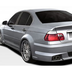 1999-2005 BMW 3 Series E46 4DR Duraflex I-Design Wide Body Rear Fender Flares - 2 Piece image - 1