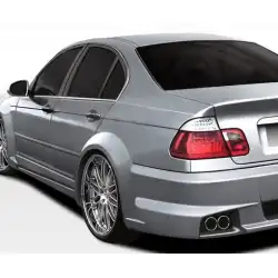 1999-2005 BMW 3 Series E46 4DR I-Design Wide Body Rear Fender Flares - 2 Piece image - 1