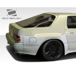1986-1991 Mazda RX-7 Duraflex MTP Wide Body Rear Fender Flares (+80mm) - 2 Piece image - 3