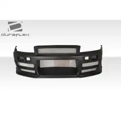 1989-1994 Nissan Skyline 2DR R32 R324 Conversion Front Bumper - 1 Piece image - 3