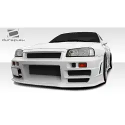 1989-1994 Nissan Skyline 2DR R32 R324 Conversion Front Bumper - 1 Piece image - 7