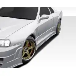 1989-1994 Nissan Skyline 2DR R32 R324 Conversion Side Skirts Rocker Panels - 2 Piece image - 1
