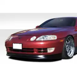 1992-1996 Lexus SC Series SC300 SC400 V-Speed Front Lip Under Spoiler Air Dam - 1 Piece image - 7