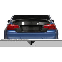 2007-2013 BMW 3 Series E92 2dr Carbon AF-1 Trunk Lid ( CFP ) - 1 Piece image - 2