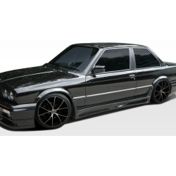 1984-1991 BMW 3 Series E30 Duraflex GT-S Side Skirts Rocker Panels - 2 Piece image - 1