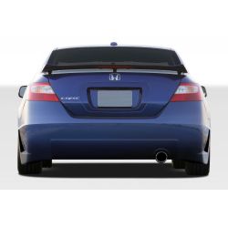2006-2011 Honda Civic 2DR Duraflex B-2 Rear Bumper - 1 Piece image - 1
