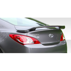 2010-2016 Hyundai Genesis Coupe 2DR Duraflex Track Look Wing Trunk Lid Spoiler - 1 Piece image - 1